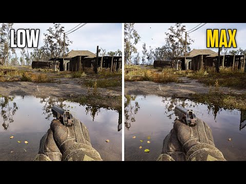 kein Name: LOW vs MAX Graphics Benchmark Comparison | PC Gameplay