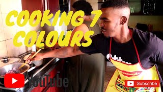 Cooking 7 Colours\/Sunday Dinner II South African Youtuber