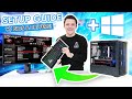 What to do AFTER Building a PC! [FULL Setup Guide - Windows Installation, BIOS & Drivers TUTORIAL!]