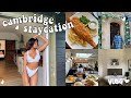 our cambridge staycation!📍🤍✨airbnb tour, hot tub & much more! | VLOG