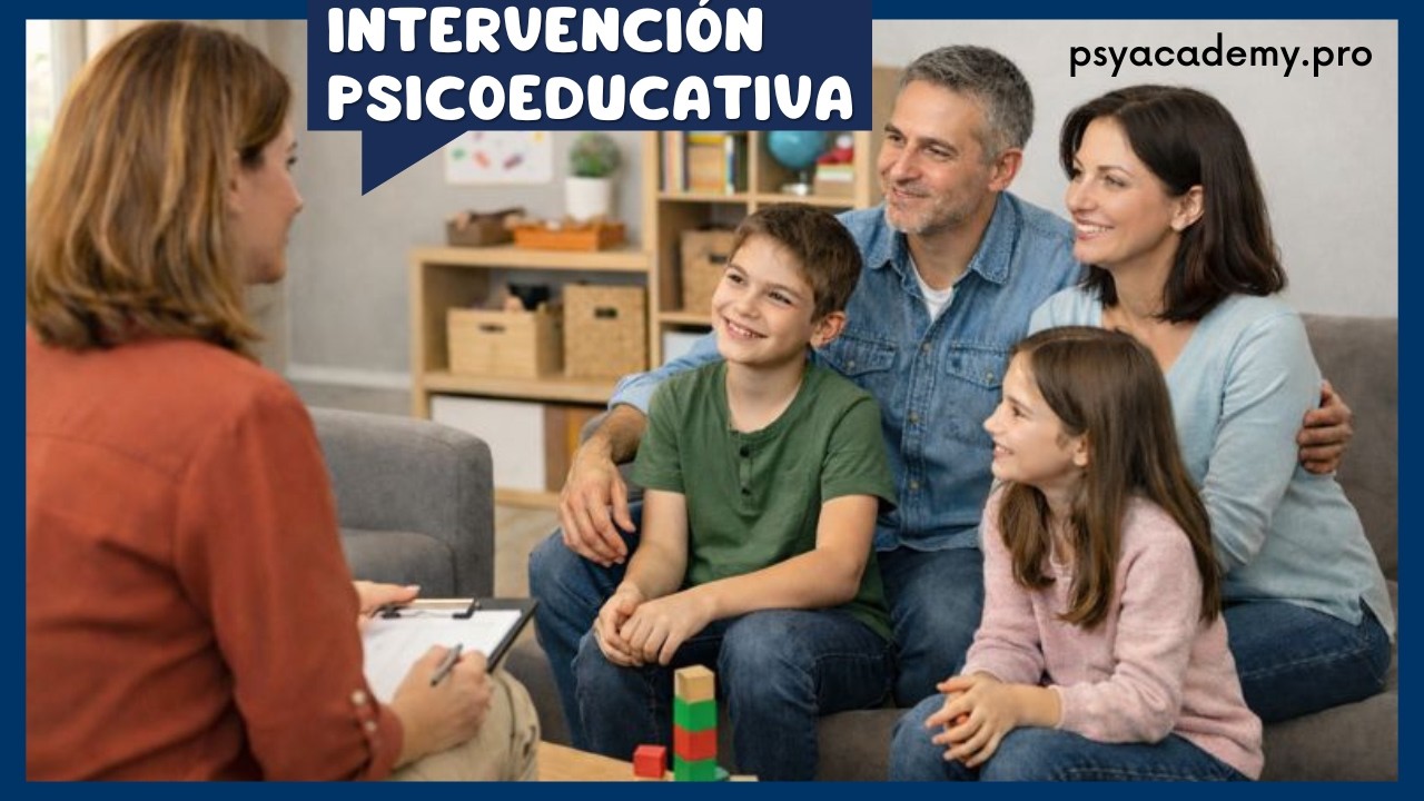 Qué es la INTERVENCIÓN Psicoeducativa en niños y adolescentes 2026