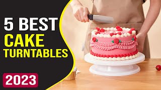 Top 5 Best Cake Turntables You Can Buy in 2023