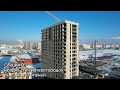 Динамика строительства ЖК "Корней" -  Февраль 2023