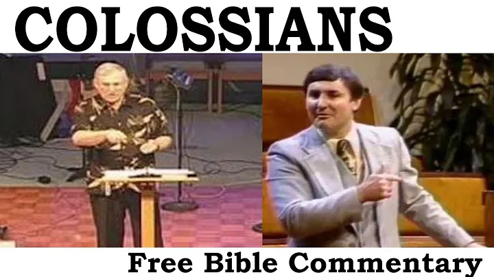 Colossians Chapter 2:1-7 Free Bible Commentary With Pastor Teacher, Dr  Bob Utley