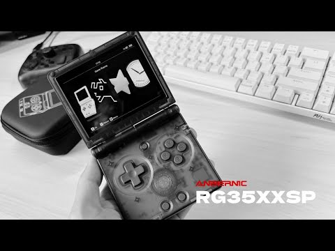 未使用 RG35XXSP Amazon.com: RG35XXSP Flip Portable Retro Handheld Game
