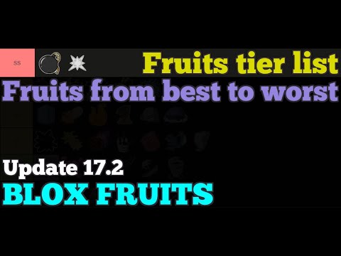 BEST Devil Fruit PVP Tier List (Update 17 Part 3) (Blox Fruits