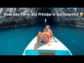 Found the most beautiful island in so tom and principe travel vlog