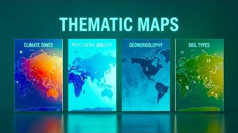 Thematic Maps in Geography // Learn Geography with Shyamal // Class 6