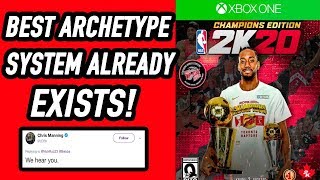 NBA 2K20 BEST ARCHETYPE SYSTEM ALREADY EXISTS! ALL AROUND BUILDS VS. ARCHETYPES!