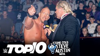 “Stone Cold” Steve Austin’s greatest mic moments: WWE Top 10, March 21, 2021