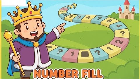  ✊ 1–20 Missing Numbers Game Play for Kids|🫅Number Fill Challenges #aklevelup74 #kidsvideo  #cartoon