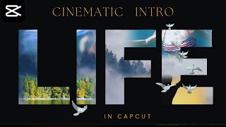 Create a Holywood Standard CINEMATIC TITLE | INTRO in Capcut | Capcut Tutorial