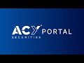 Acy portal cash management  all deposit methods