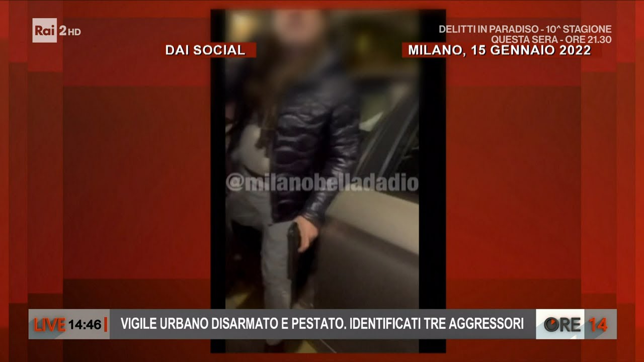 Milano, vigile urbano disarmato e pestato: identificati gli aggressori - Ore 14 del 17/01/2022