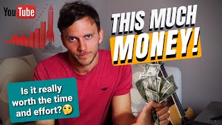 How Much Money I Make On Youtube (each month)💰 | SMALL channel with LOW views