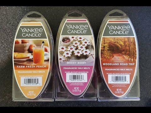 Yankee Candle Farm Fresh Peach Wax Melt - Candles Direct