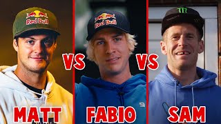 FABIO WIBMER vs SAM PILGRIM vs MATT JONES 2022 - BEST MTB RIDERS IN THE WORLD