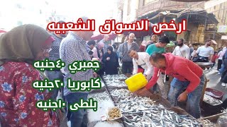ارخص سوق فى مصر| اسعار اللحمه والفراخ| والسمك والخضار
