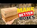 Step Up Your Box-Making Game! | Four-Corner Grain Match