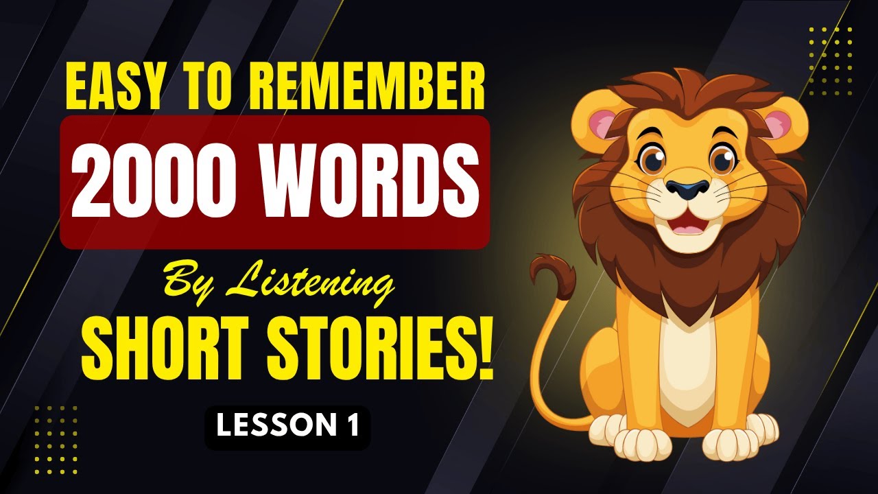 Learn 2000 Words FAST with SHORT STORIES - A FUN DAY AT THE ZOO | Lesson 1 