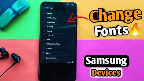 Change Font Style In Samsung Galaxy A50🔥|Install Unlimited Paid fonts|2020 April Trick🤯