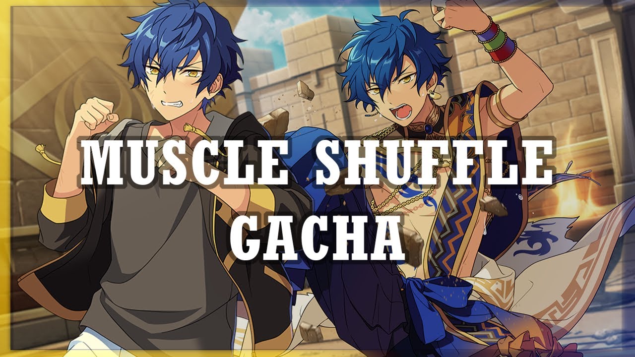 HAPPYELE STOP ITTTTT. Like for real STOP. enstars: muscle shuffle + Jun bday scout (basic & music)