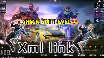 Pubg mobile lobby edit | Xml link | colour grading like daku gaming | Saif official