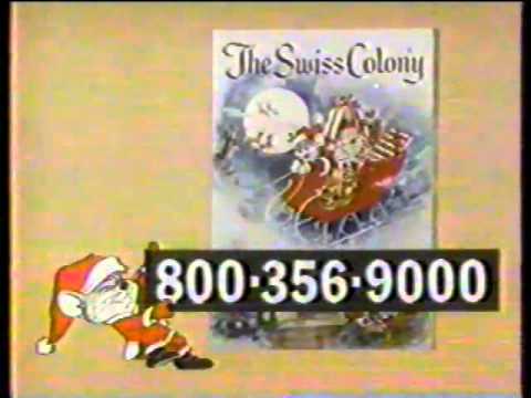 The Swiss Colony 1980 Gift Catalog Commercial