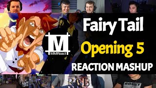 Fairy Tail Opening 5 | Reaction Mashup