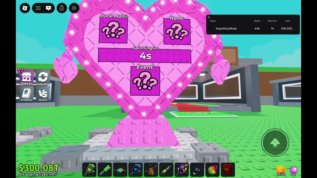 4x luck da beyin cürükleri buluyoruz [STEAL A BRAİNROT TÜRKÇE]