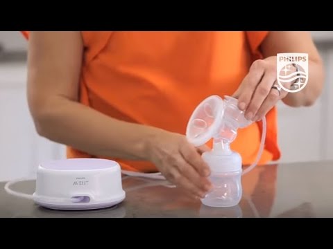 Unboxing the AVENT Single electric breast pump and how the unit works | Philips | SCF332