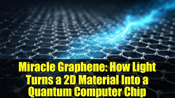 Miracle Graphene: How Light Turns a 2D Material Into a Quantum Computer Chip