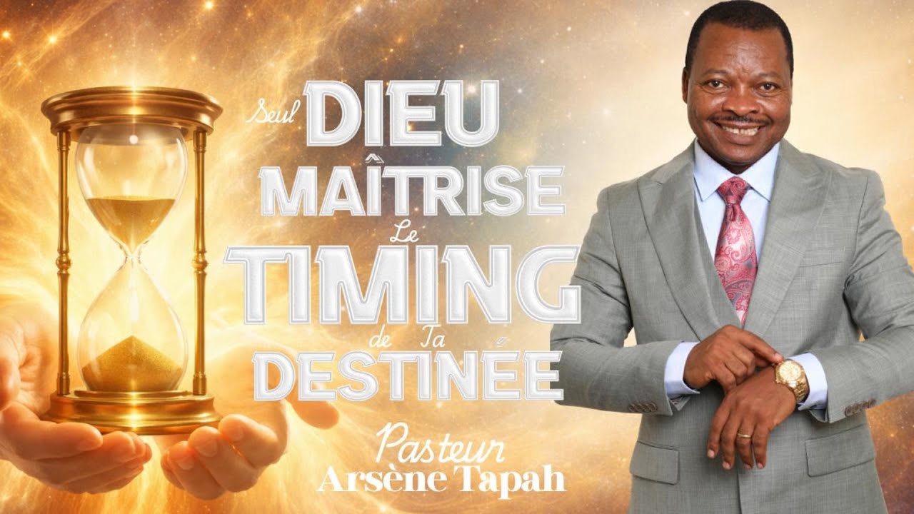 DIEU MAÎTRISE LE TIMING DE TA DESTINÉE - PASTEUR ARSENE TAPAH
