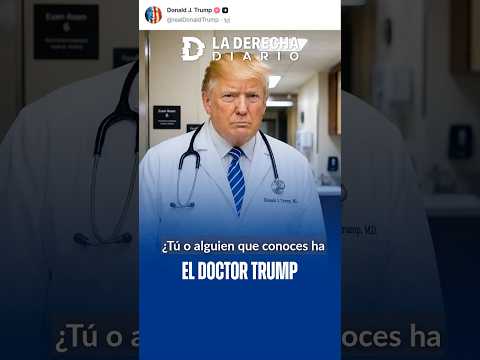 🇺🇸🤣Trump volvió a trolear a sus detractores y lanzó un tratamiento para el síndrome anti-Trump