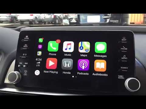 Apple CarPlay - 2019 Honda Accord - YouTube