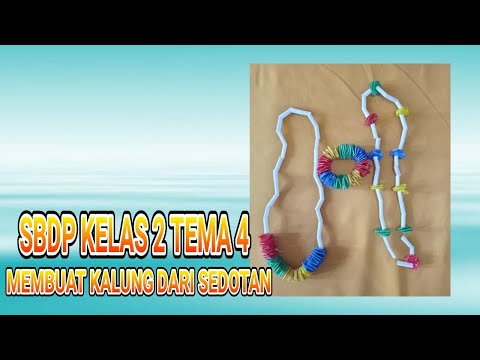 Video: Cara Membuat Kalung Plastik