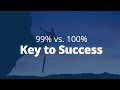 Jack Canfield on 99% vs 100% Committed 