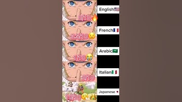 naruto shadow clone jutsu in different languages