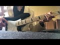 Ruby Don’t Take Your Love To Town - The Killers (Bass Guitar) - Sawdust