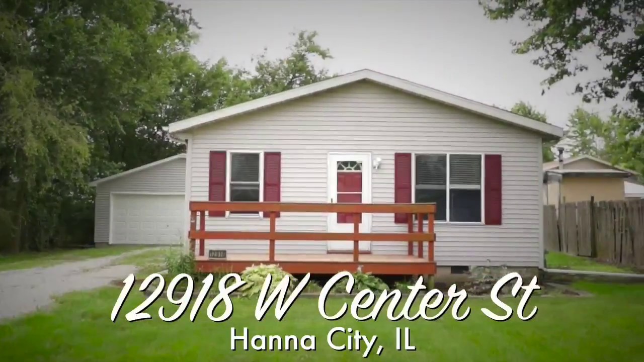 Hanna City Home For Sale 12918 Center Hanna City IL YouTube