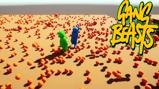 Gang Beasts - Attack of the Oranges [Father and Son Gameplay]