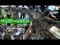 Using "MY MOST USED GUNS" in Call of Duty / Ghosts619