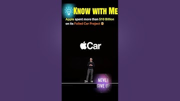 Apple Spent $10 Billion on a Failed Car Project – What Went Wrong?