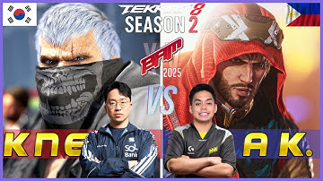 DRX | KNEE 🇰🇷 (Bryan) vs NAVI | AK 🇵🇭 (Shaheen) ➤ TWT 2025 - BAM 15 - TOP 16 - Tekken 8