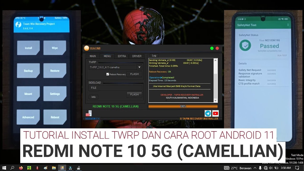 cara root redmi note 10 5g