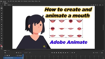 How to create and animate a mouth in Adobe Animate | Tutorial