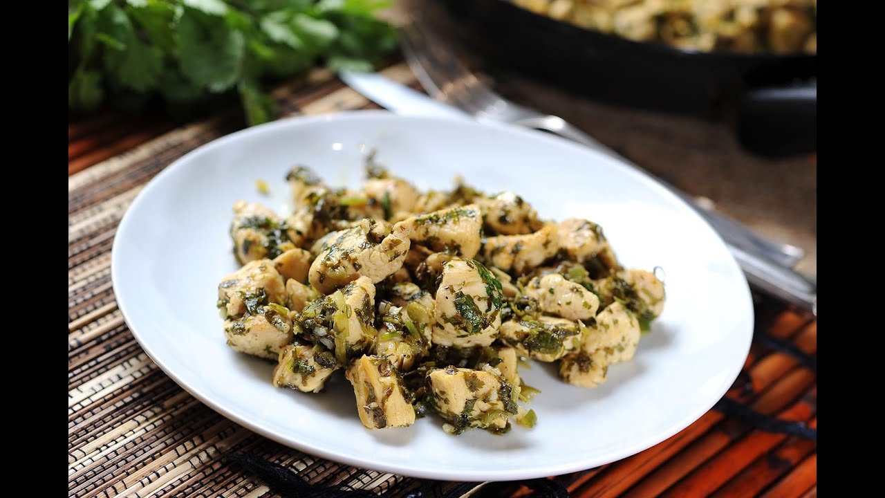 Pollo al cilantro