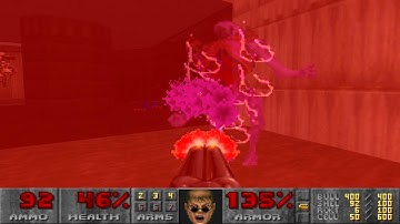 Doom 2 The Matrix Level 7 UV 90% with Colorful Hell (Commentary)