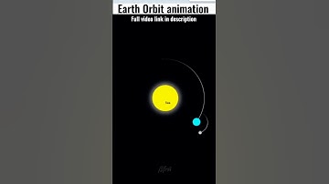 Earth orbit animation [HTML & CSS] programming