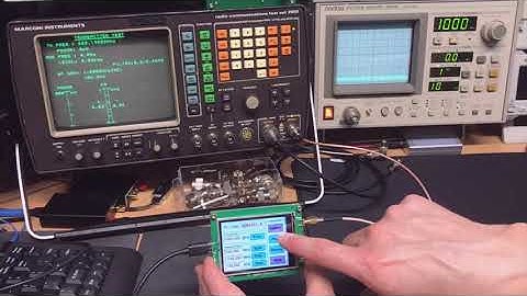 #054 ADF4351 LCD Signal Generator 35-4400 Mhz with Sweep